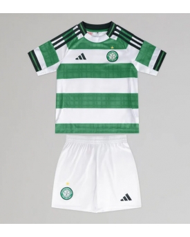 Celtic Maglia Gara Casa Repliche 2025-26 Bambino Maniche Corte